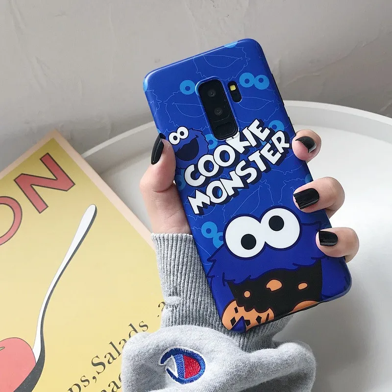 LPWZHMG чехол для телефона с изображением Элмо печенья samsung Galaxy S10 S10e Plus S8 S9 Note 8 9 |