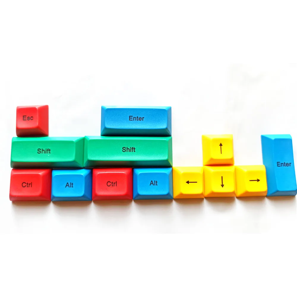 PBT 13 клавиш колпачки DSA высотный переключатель введите клавиши Alt Esc и со стрелками