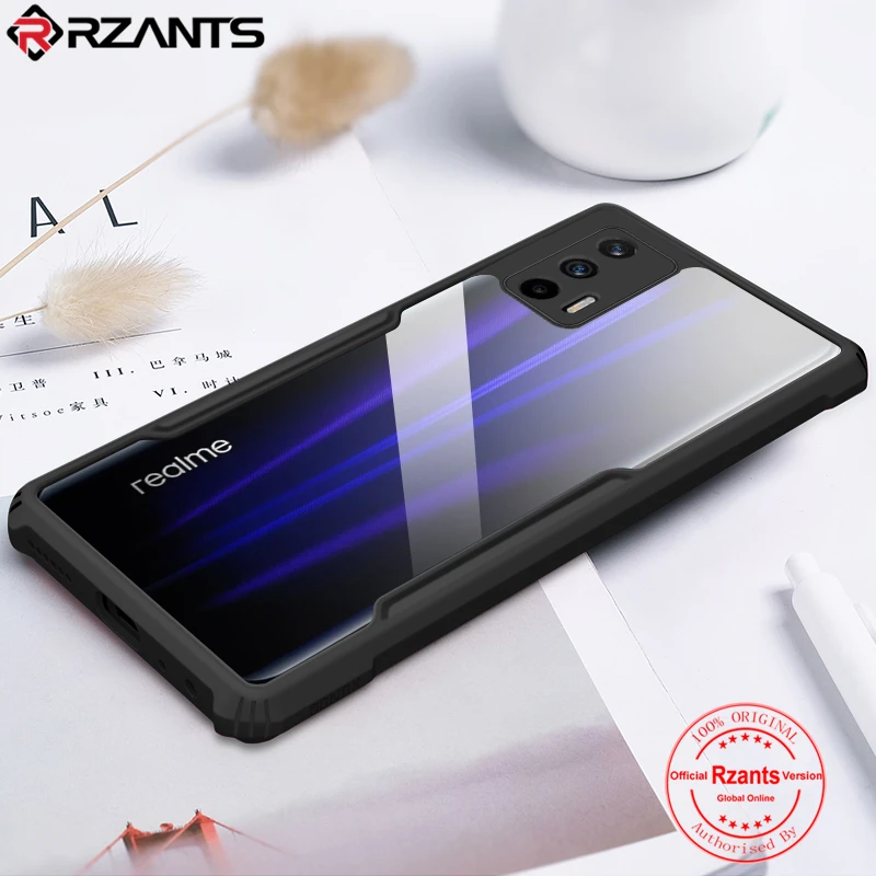 Rzants For World Premiere Realme GT 5G Mater Edition Version Case Hard [Blade] Shockproof Slim Crystal Clear Cover funda Casing