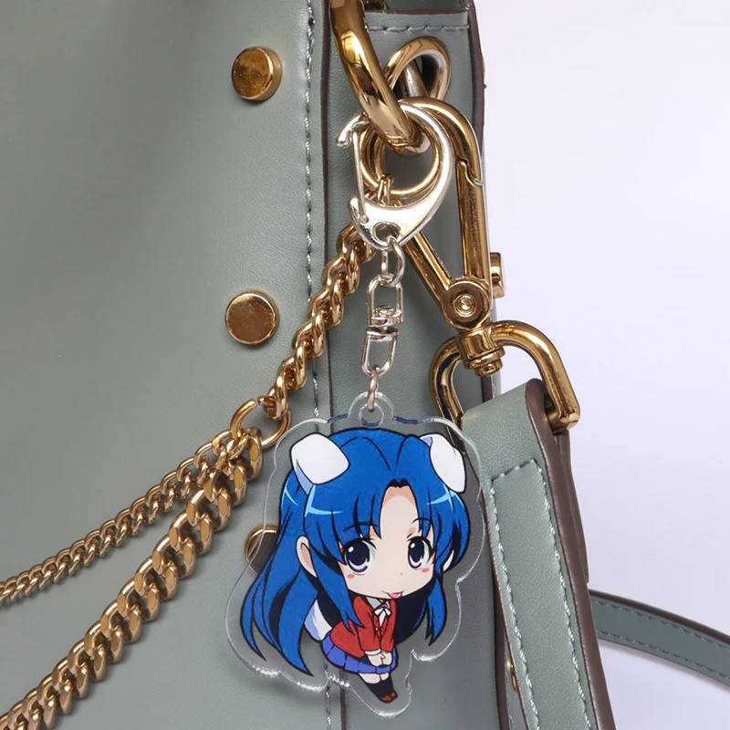 Новое поступление тигровый Дракон Toradora! Брелок Aisaka Taiga двусторонний держатель
