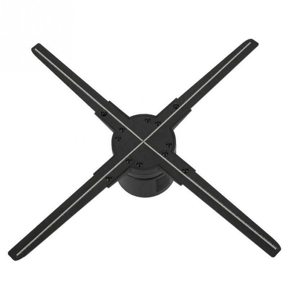 

3D Wifi Hologram Projector Led Fan Holographic Advertising Machine Support Common Video Formats Animations and Image Displays