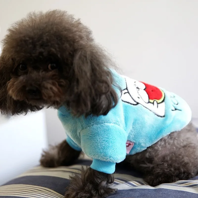 Одежда для домашних животных белая Милая молочная детская одежда Рождественская