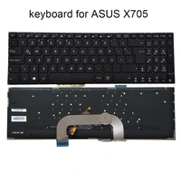 x705 latin backlight keyboard for asus vivobook x705ba x705na x705nc x705ua x705uq la qwerty laptop keyboards new 0kn1 2r2la12