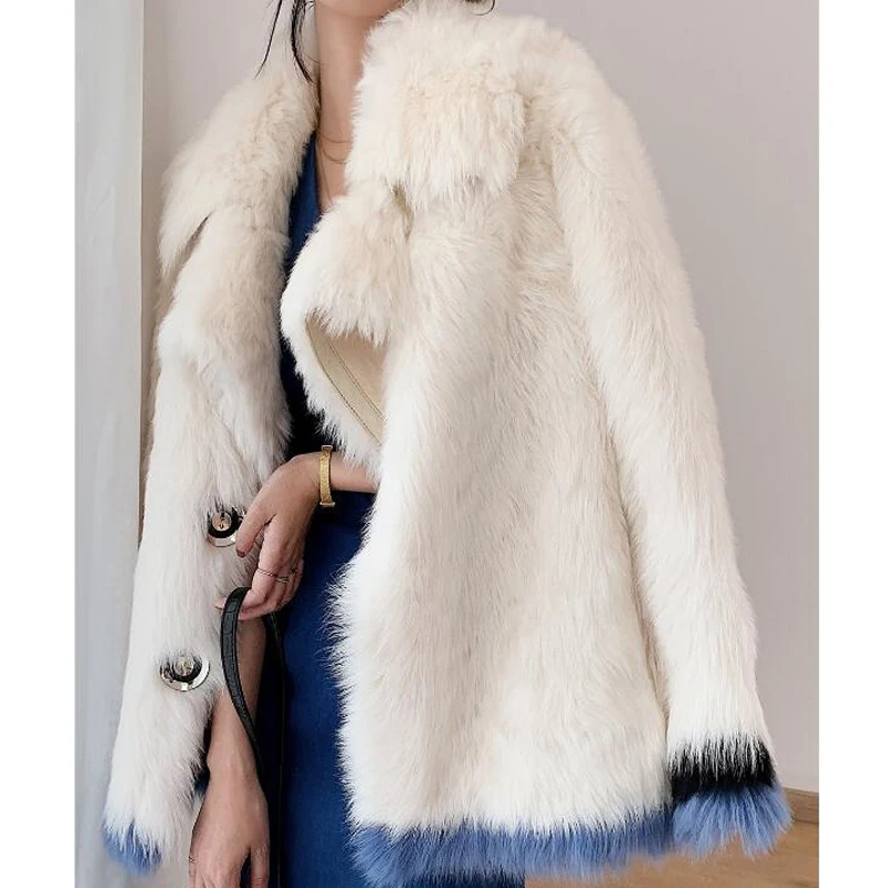 

Новинка 2020, женская зимняя куртка из натуральной овечьей шерсти, меховое роскошное пальто и куртка из натурального меха для женщин 19276 KJ3508