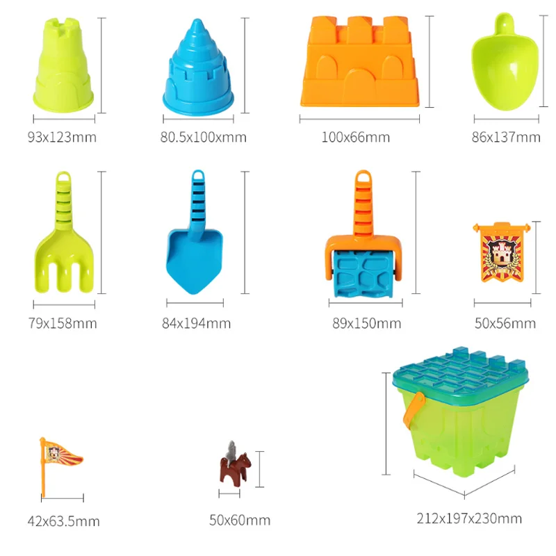 25 шт. Xiaomi Mijia Bravokids пляжные игрушки песочный замок чайник режим Лопата ведро с ящиком для хранения силиконовые игрушки для 3+ детей