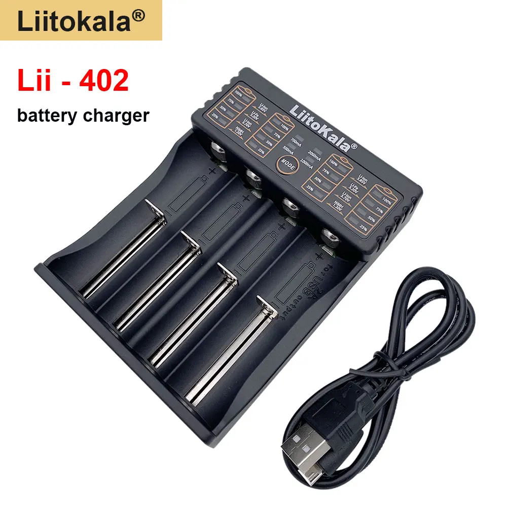 

Умное зарядное устройство LiitoKala с USB-портом, 5 В, 2 А