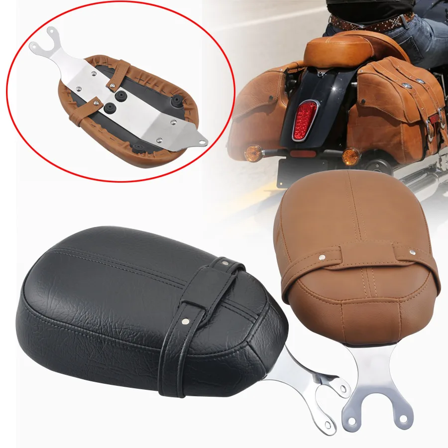 

Для индийских моделей 60-летних мотоциклов 2015-2020 черная подушка для пассажирского заднего сиденья из искусственной кожи
