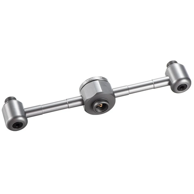 

Открытый походный адаптер печки от одного до трех выходов алюминиевый сплав Воздушный бак разъем 3 конверсионная головка конвертер для печ...