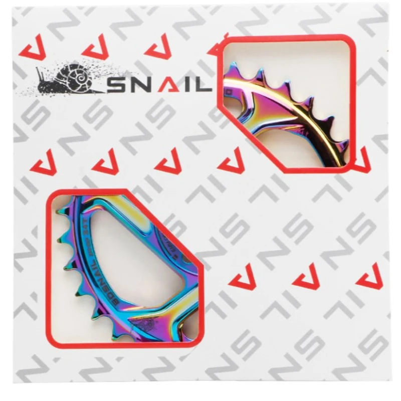 MTB офсет 3 °/ 6 ° GXP велосипедный кривошипник фиксированная Корона dentada для bicicleta gxp