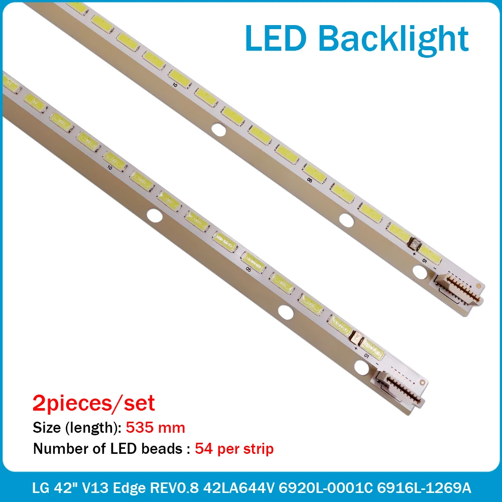 Светодиодная лента для подсветки 42 &quotV13 EDGE 42LA644V 6922L-0103A 6922L-0062A 6916L1316A 6916L1472A 6916L-0001C