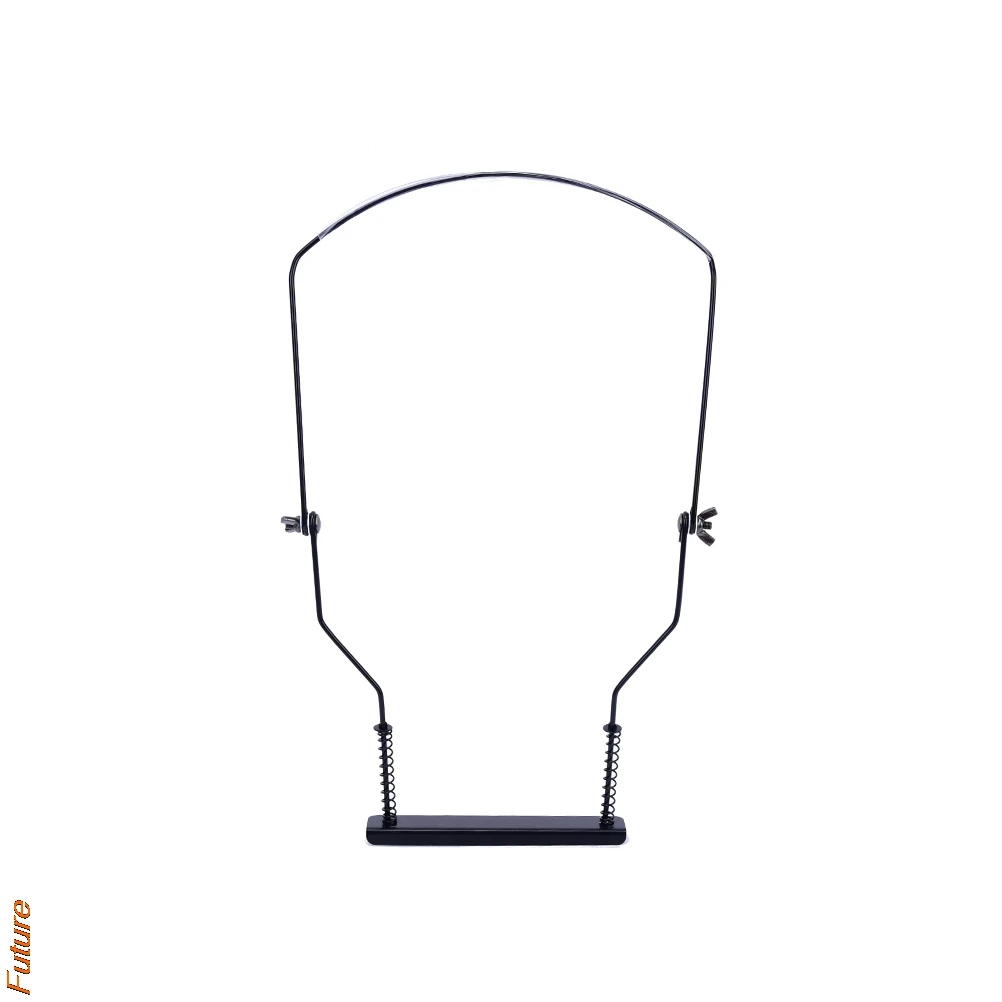 

New IRIN10 Hole Beginner Portable Simple Harmonica Neck Adjustable Tone Organ Stand Harmonica Harp Stand Metal