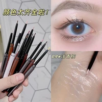 ultra fine coloured eyeliner pencil long lasting waterproof makeup brown eye liner brightening shadow pen makeup tools cosmetic