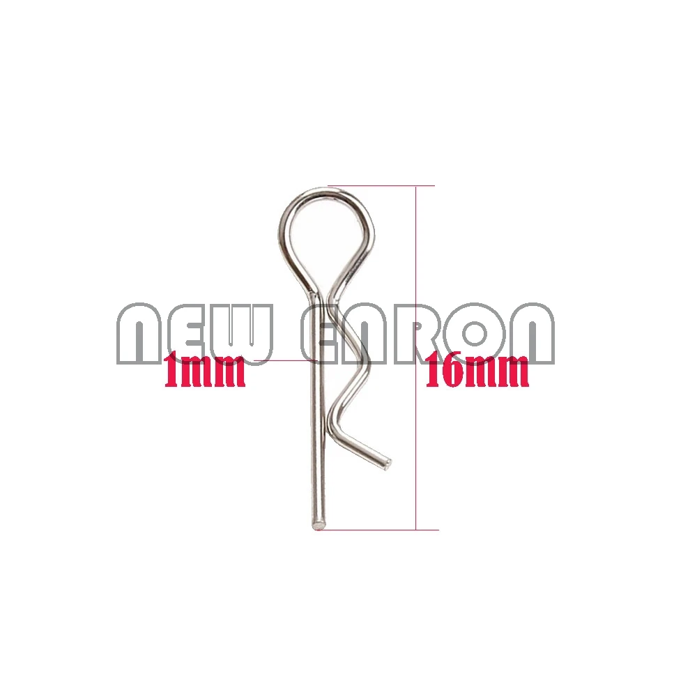 Новый металлический зажим ENRON 8 шт. 02053/81013/86090 для HSP 1/8 1/10 1/16 Himoto R/C Racing|clip on shirt