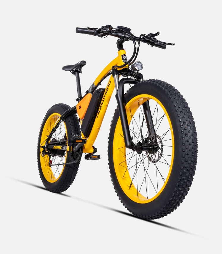 Электрический велосипед BAFANG 500 Вт пляжный вспомогательный велосипед 48V17AH Электрический песочный автомобиль 26 дюймов электр
