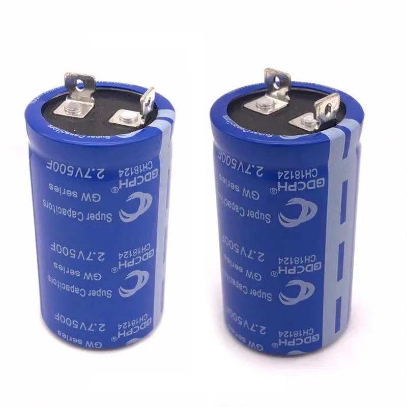 

2.7V 360/400/500/650F Super Farad Capacitor High Frequency Low ESR Ultracapacitor for Car Automotive Power Supply Rectifier