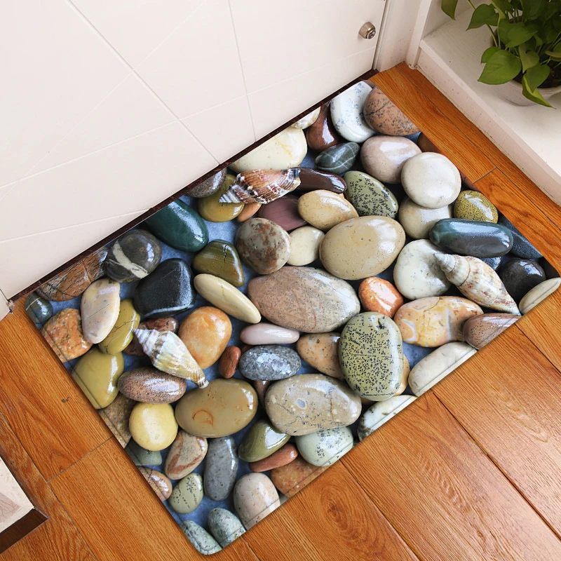

Stone pattern Doormat entrance door kitchen mat door mat Entrance door mat Bath mat bathroom mat customized mat floor mat