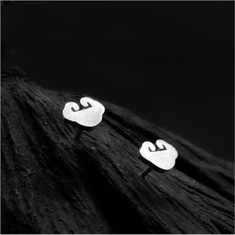 

Real Silver Color Retro Cute Small Lock Stud Earrings for Women Charm Jewelry Mujer Bijoux Ladies Fine Gifts SE166