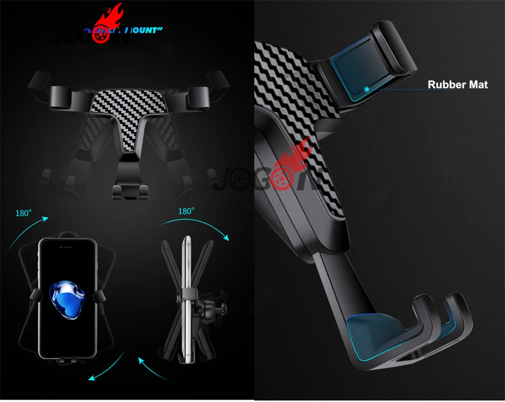 Автомобильный держатель сотового телефона с креплением на приборную панель