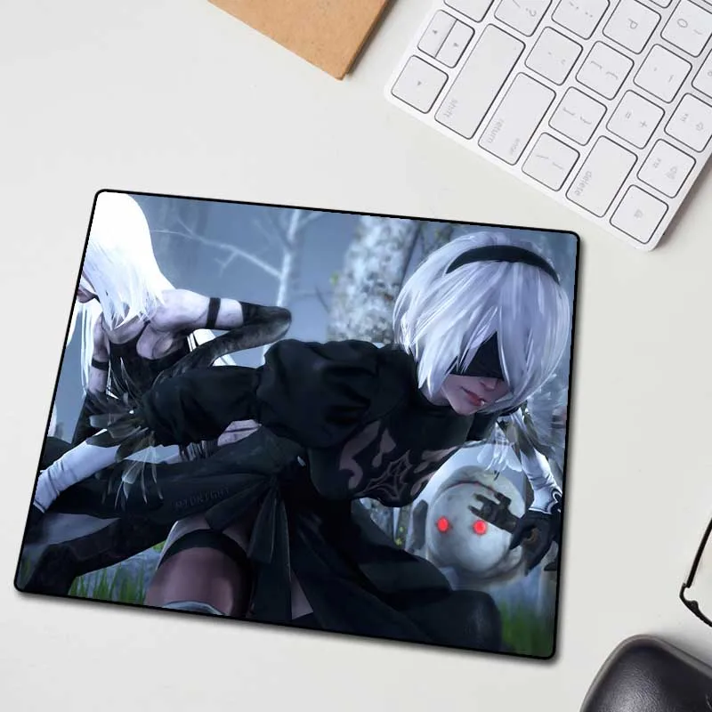 Большой игровой коврик для мыши XGZ Black Lock Edge Anime NieR: Automata Machine Swordsman HD