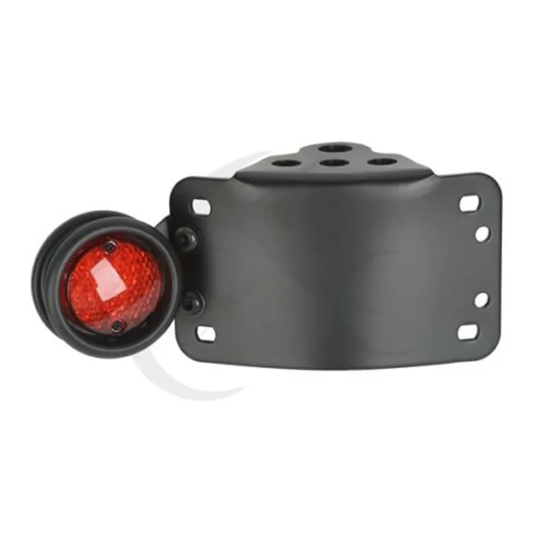 Мотоциклетный черный Светодиодный Боковой кронштейн для заднего стоп