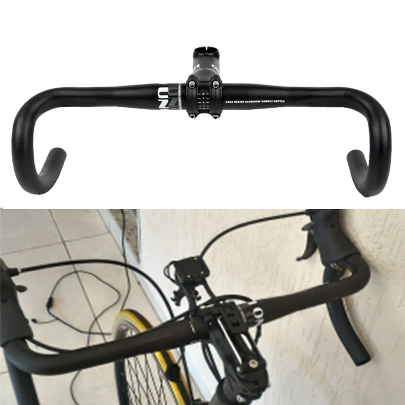 

25.4/31.8mm Road Bike Handlebar Aluminum Alloy Racing Bicycle Drop Bar 380/400/420mm Ultralight Bent Bar bicycle accessories