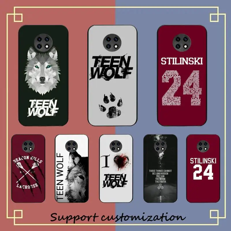

Teen Wolf 24 Phone Case For Xiaomi Redmi Note8A 7 5 Note8pro 8T 9Pro note 6pro Funda Capa