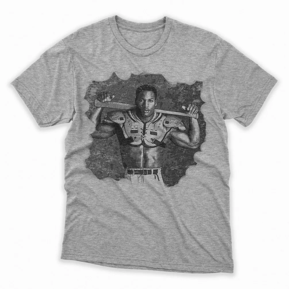 Bo Jackson Bat Mens T-Shirt Cool Sports Football Baseball Shirt Vintage Fashion Classic Style Tee | Мужская одежда