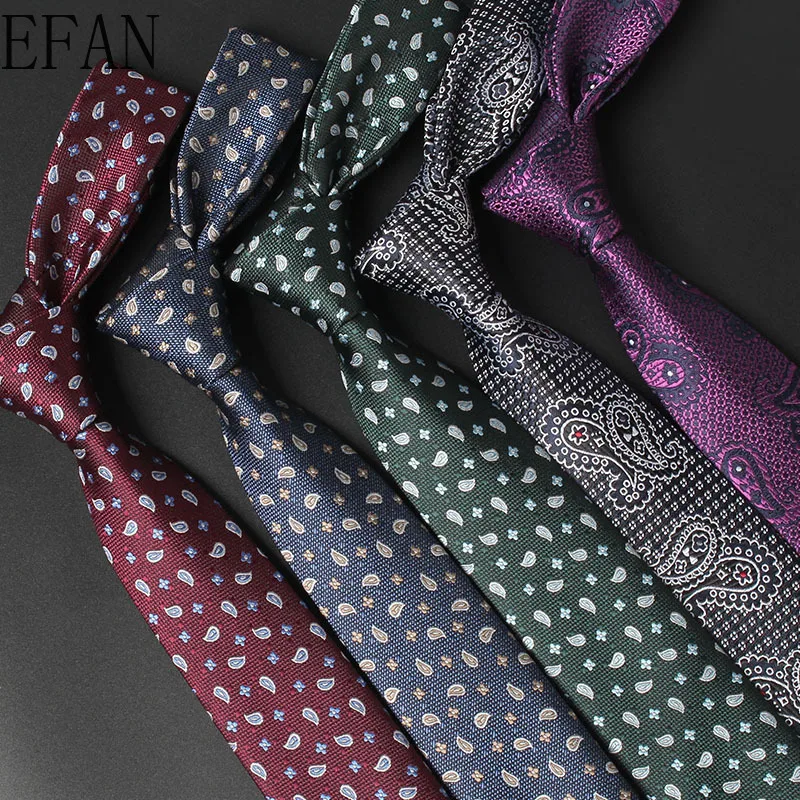 

Классический Повседневный стандартный мужской галстук 6 см, галстук для делового платья, свадьбы, банкета, Шелковый жаккардовый тканый галстук
