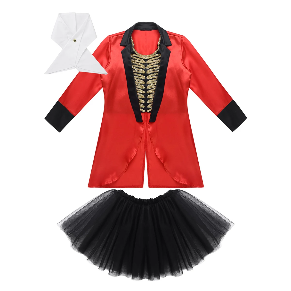 ChicTry детское платье для косплея на Хэллоуин вечеринки костюмы цирка девочек