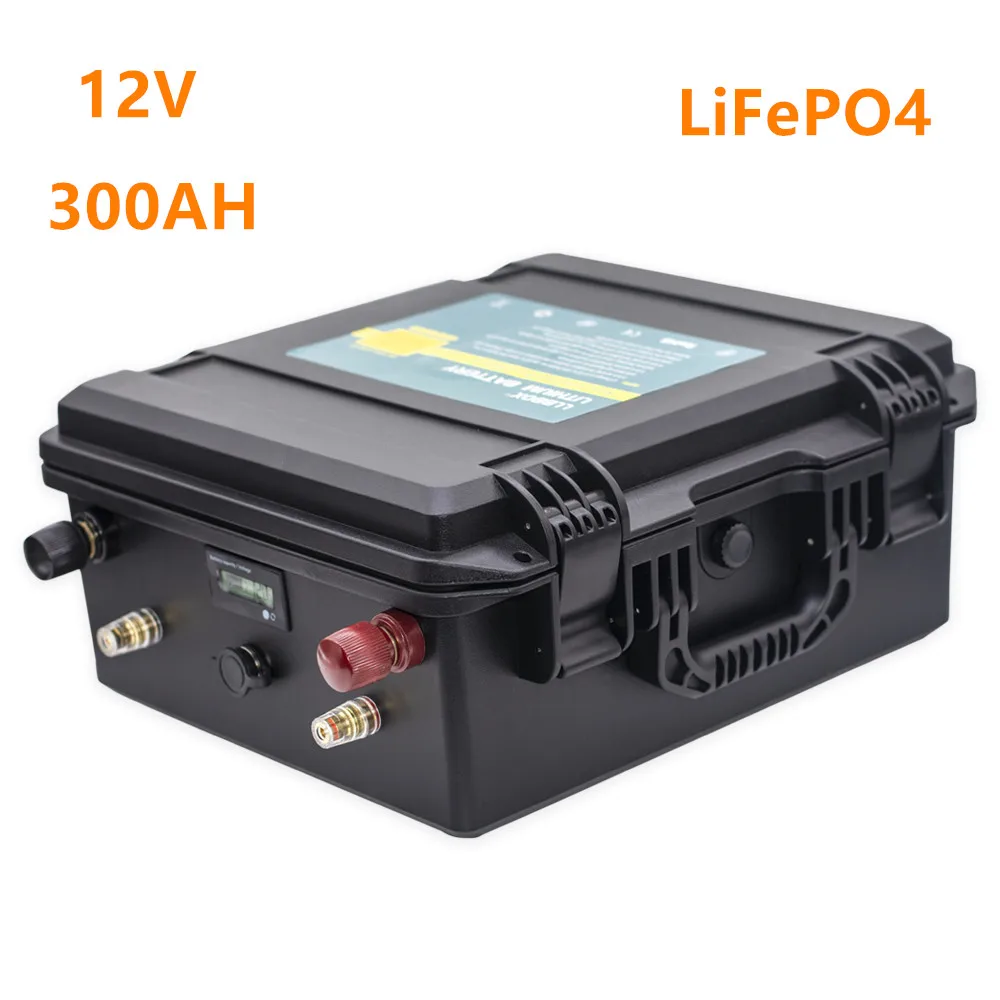 

12V 300ah lifepo4 battery 12V lifepo4 300AH battery pack 300ah Camper battery for inverter ,RV,solar energy