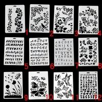 1pc theme lace ruler stencil diy walls layering painting template decor scrapbooking embossing supplies reusable