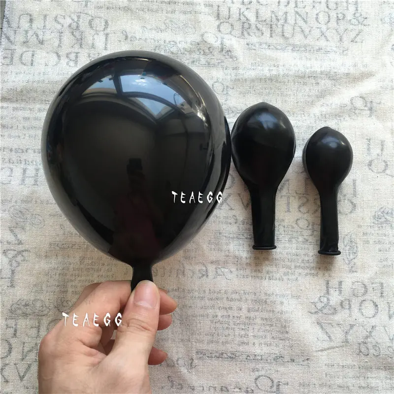 5/18/36 inch White Wedding Balloons Latex Round Mini Black White Balloon Arch Decoration Party Balloon Supplies Globos Backdrop