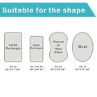 Наматрасник для младенцев, простыня прямоугольнойовальнойпесочной формы, постельное белье для новорожденных