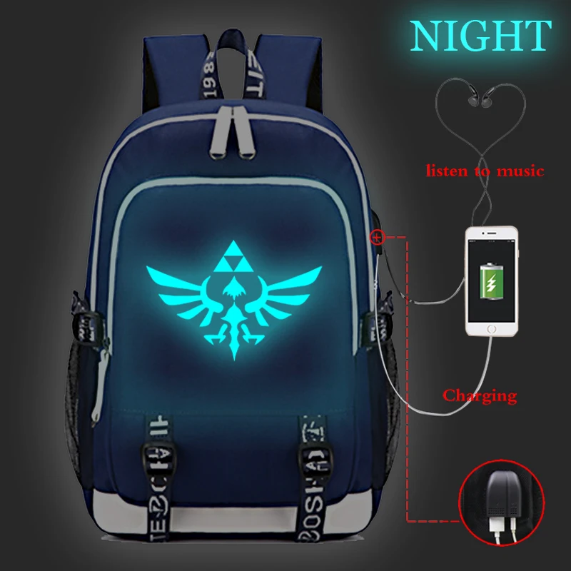 Легенда о Зельде рюкзак подростковый ребенок мальчики девочки школьная сумка