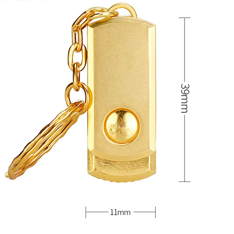 

usb flash drive metal Key chain usb 2.0 pen drive 4gb 8gb 16gb 32gb 64gb Silver bracelet usb flash 128GB memory stick Free logo