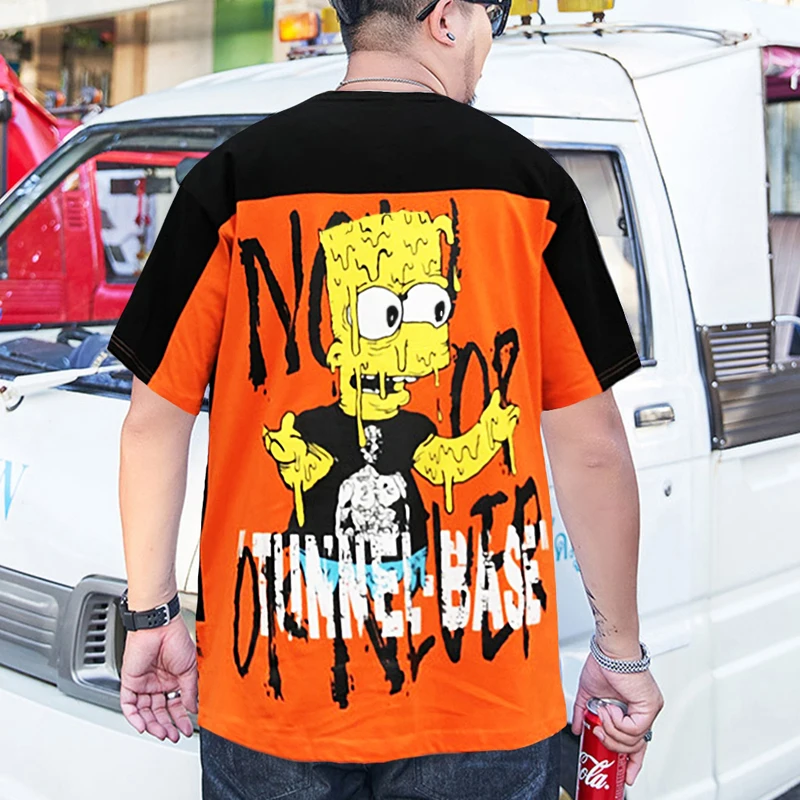 

summer 2020 Summer 100% cotton T Shirts Men Print Dragon 3D T-Shirt Tees Men T shirt Streetwear Plus Size 2xl-8xl 9xl 160 cm