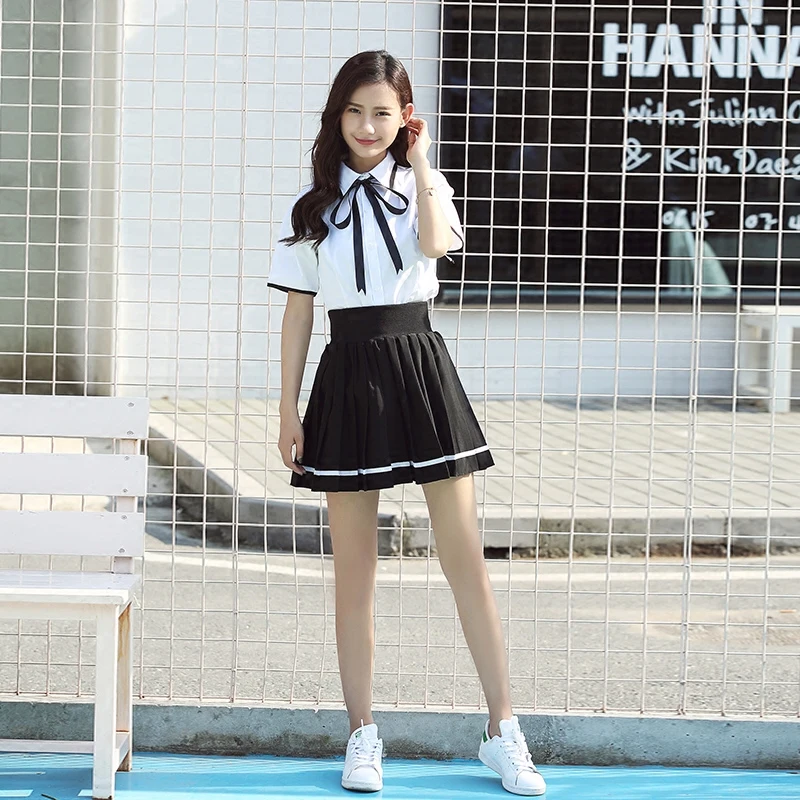 Униформа для учащихся старших классов Мужская и Женская Студенческая одежда