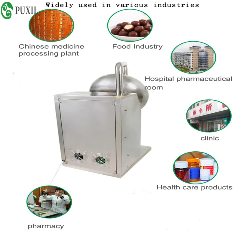 

Traditional Chinese Medicine Pill Polishing Machine Chocolate candy coating machine