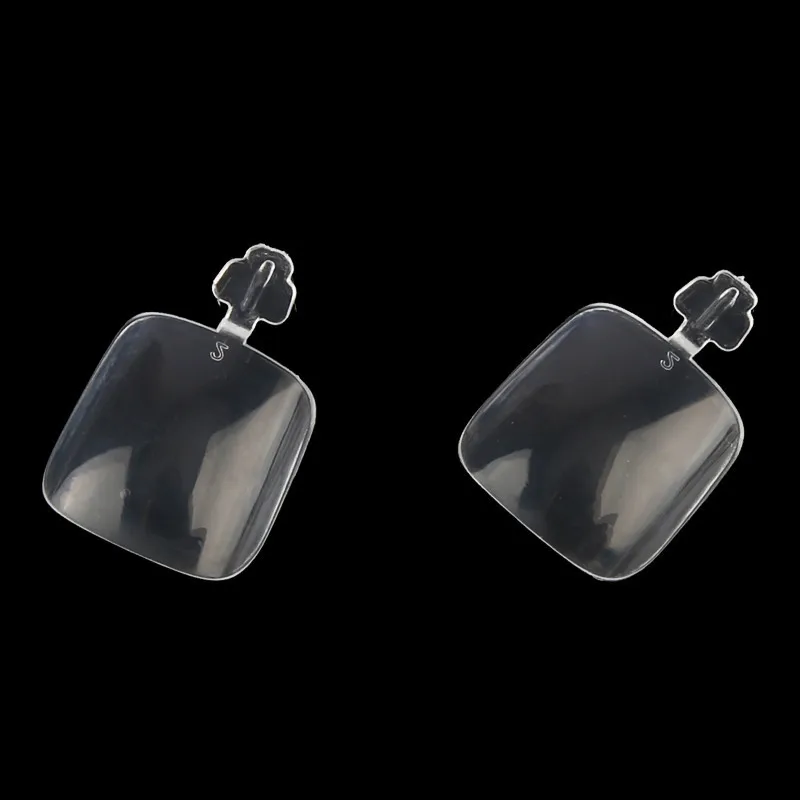 

600 Pcs False Toenails Full Cover Artificial French Acrylic Toenails Fake Toenail Tips Nail Salons And Diy Foot Decor Manicure