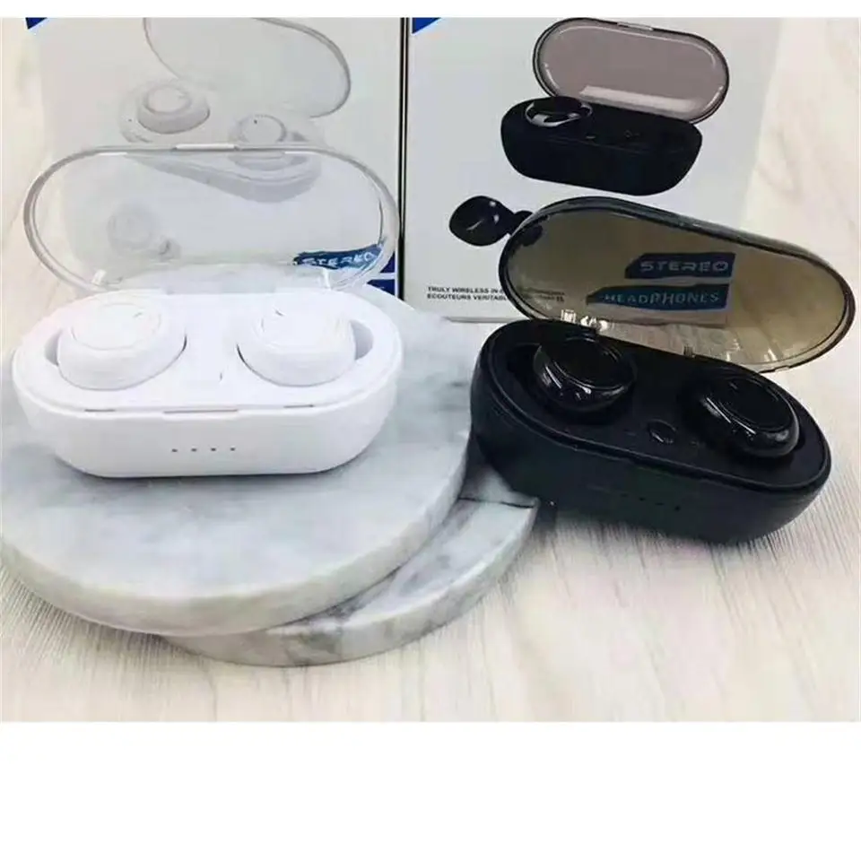 TWS2 беспроводные наушники bluetooth 5 0 спортивные с зарядным устройством чехол