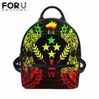 Мини-рюкзак FORUDESIGNS полинезийская карта косари для женщин, плечевой дизайнерский кошелек для телефона, Новый Модный женский рюкзак