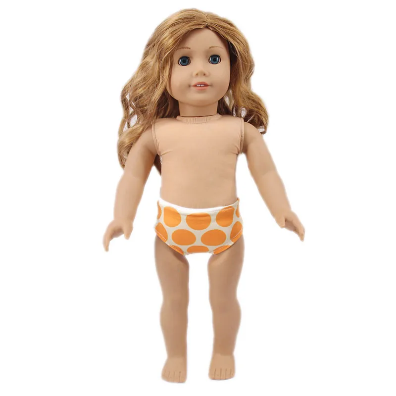 Модные Мультяшные трусики LUCKDOLL размер 18 дюймов американский 43 см Детская кукла