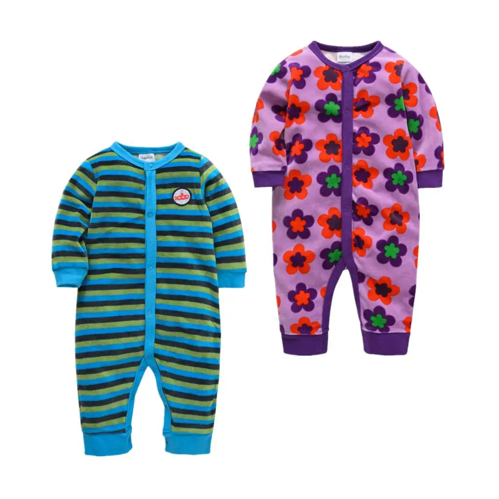 

Christmas Baby Sleeping Suit Newborn Baby Pyjamas Cartoon Sleep Wear 2PCS Warm Winter Infant Pajamas Toddler Pijamas De Bebe