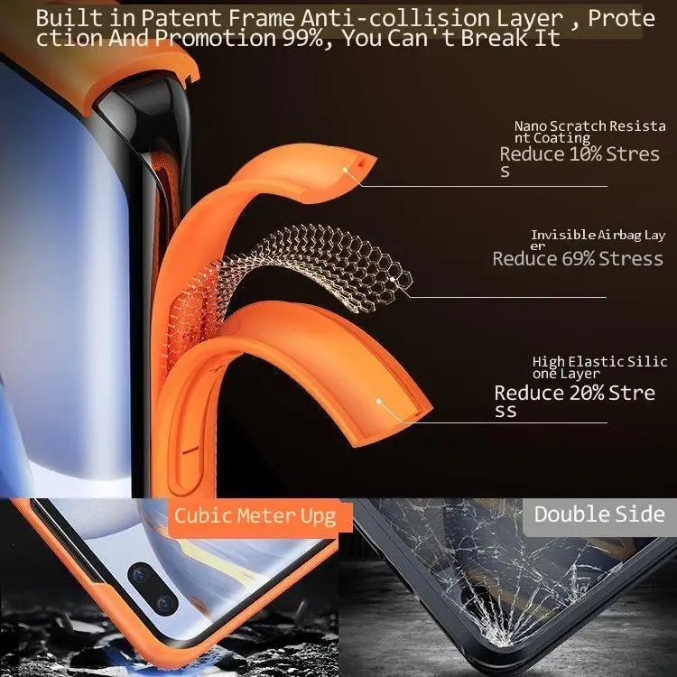 Для HONOR 50 50pro 50se металлические линзы все включено с защитой от падения силиконовая