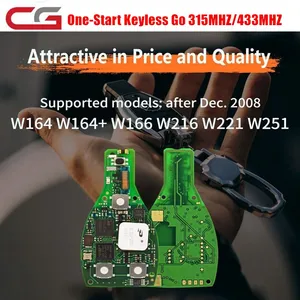 Лучший смарт-ключ CG 315 МГц 433 МГц CGDI MB FBS3, без ключа, один старт, смарт-ключ, корпус смарт-ключа 34 кнопок с логотипом для Mercedes-benz