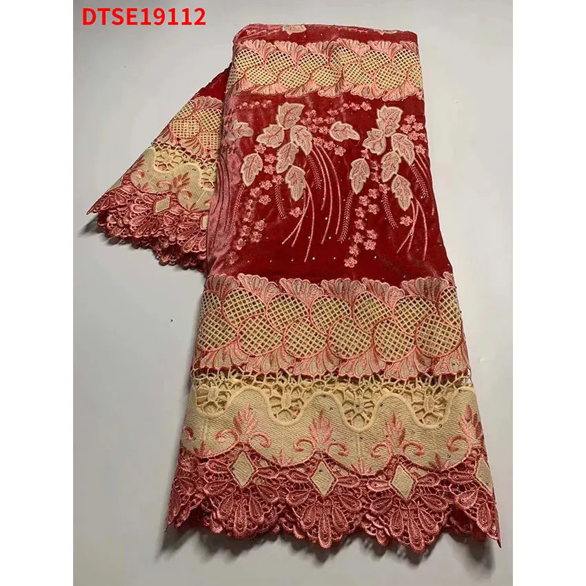 

Special Offer Nigerian flannelette African New Arrival ​Swiss Lace Fabric Textiles For Party Dress DTSE19112