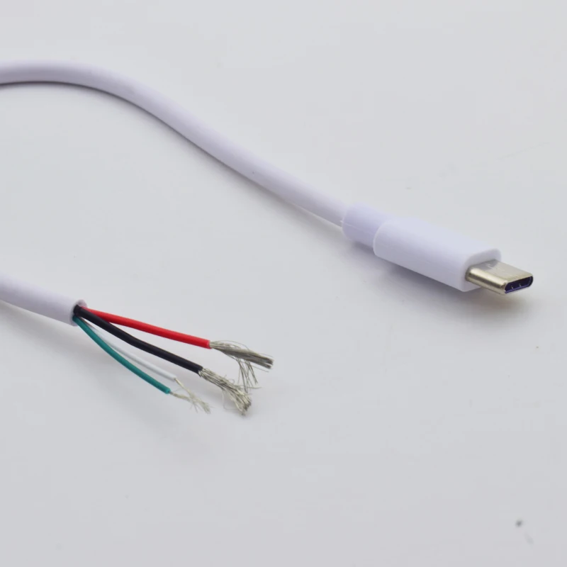 1 шт. разъем USB Type C 20 см 2/4 проводов|Кабели для мобильных телефонов| |