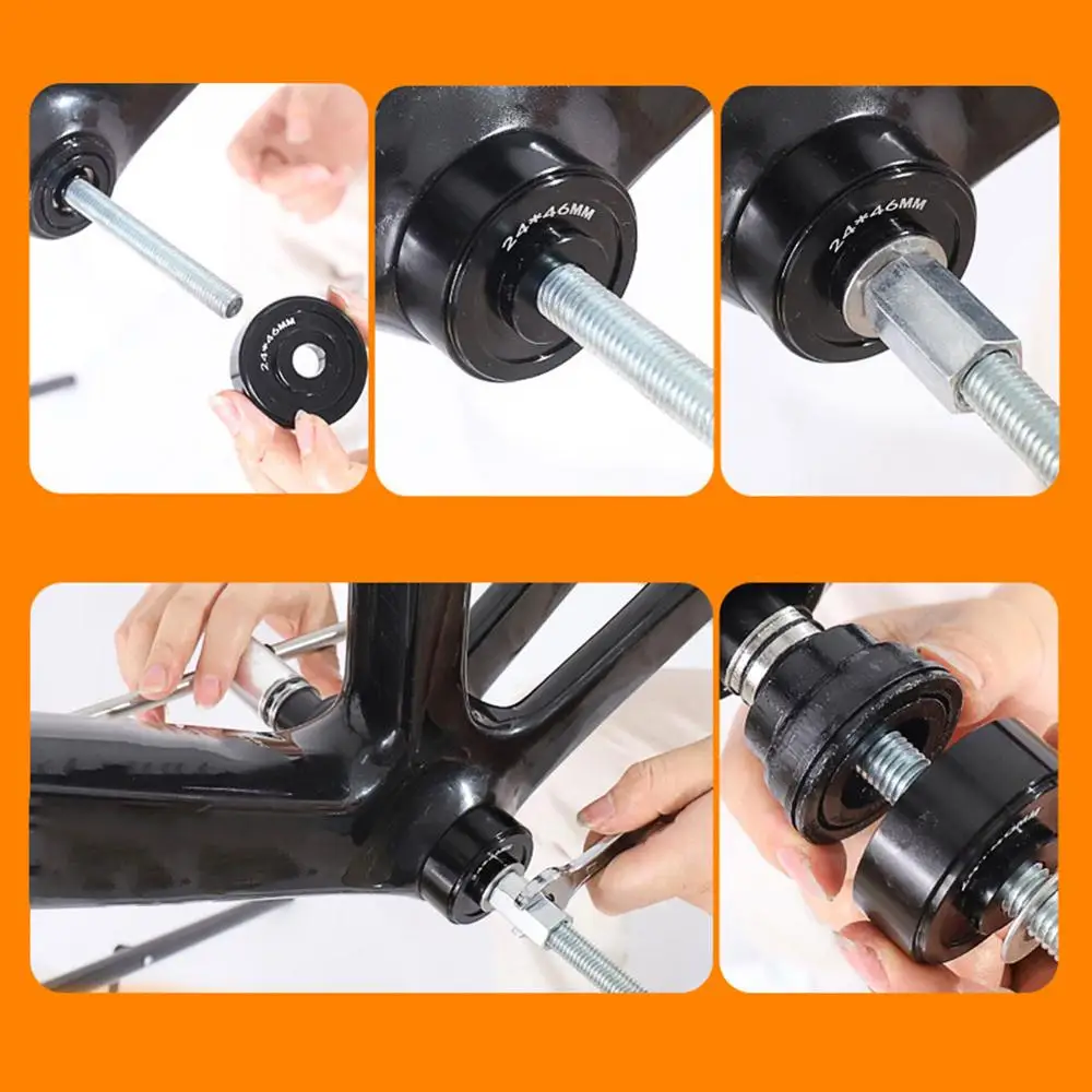 

Professional bike Bottom Bracket Install Removal Kit Bicycle Bearing Press repair Tool practical