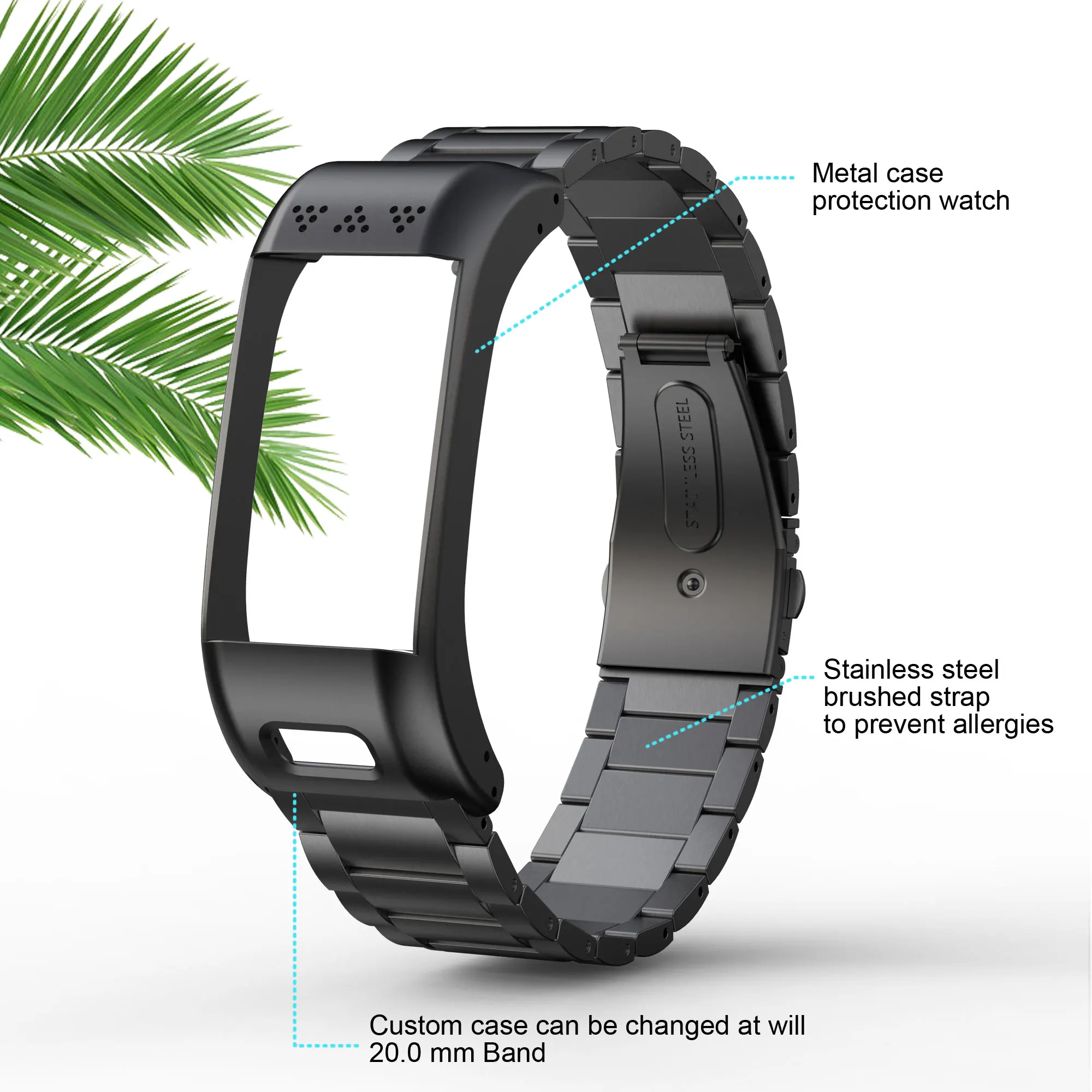 Браслет из нержавеющей стали для часов Vivosmart HR + ремешок сменный Smartwatches|Ремешки