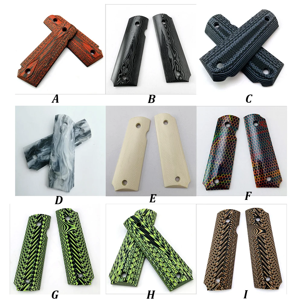 

Colt 1911 Grips Patch CNC Carving Custom Grips Handle Grips 1911 Accessories Hunting Accessories